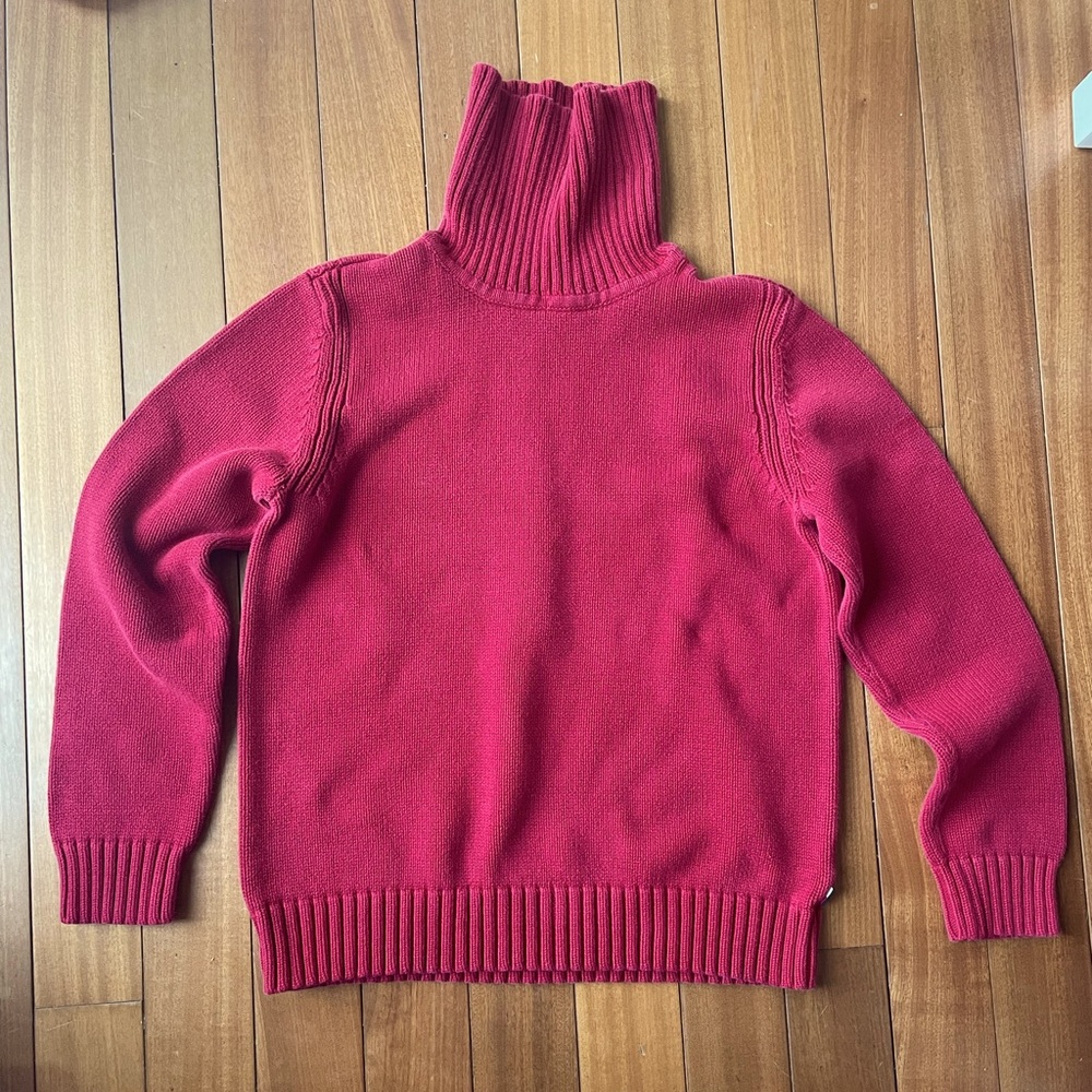 Tommy Hilfiger 100% cotton sweater-red